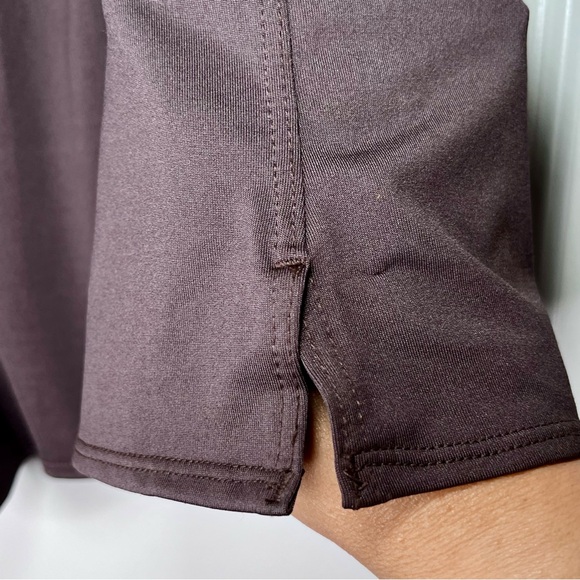 GABAR Swimwear Chlorine Resistant Brown Swim Shorts with Pockets Plus Size 22W - Picture 8 of 16